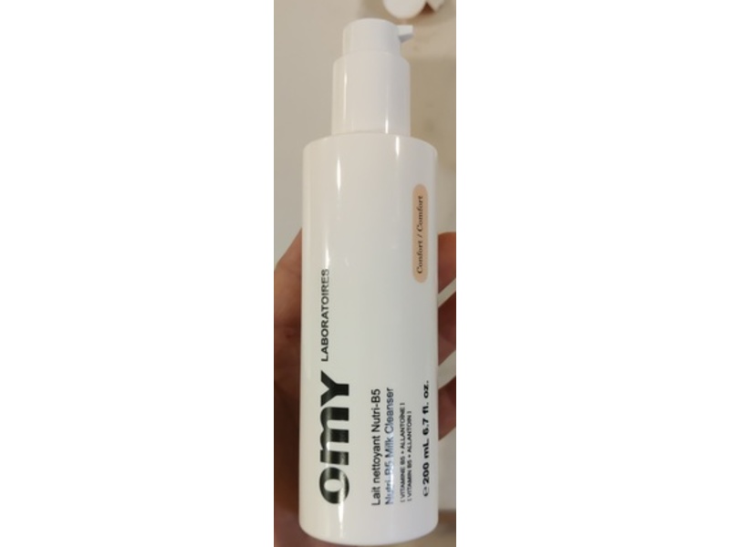 OMY Laboratories Nutri-B5 Cleansing Milk, Vitamin B5 + Allantoin, 6.7 fl oz/200 mL