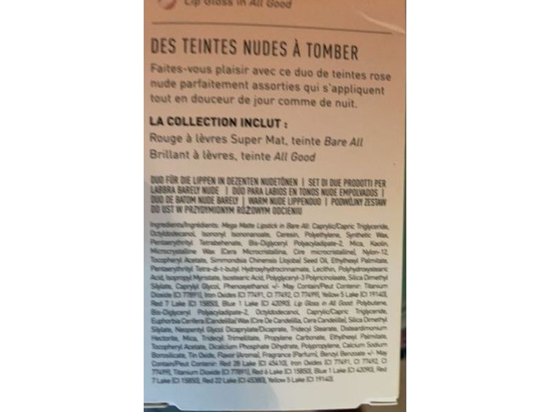 Morphe Out & A Pout Lip Duo, Barely Nude