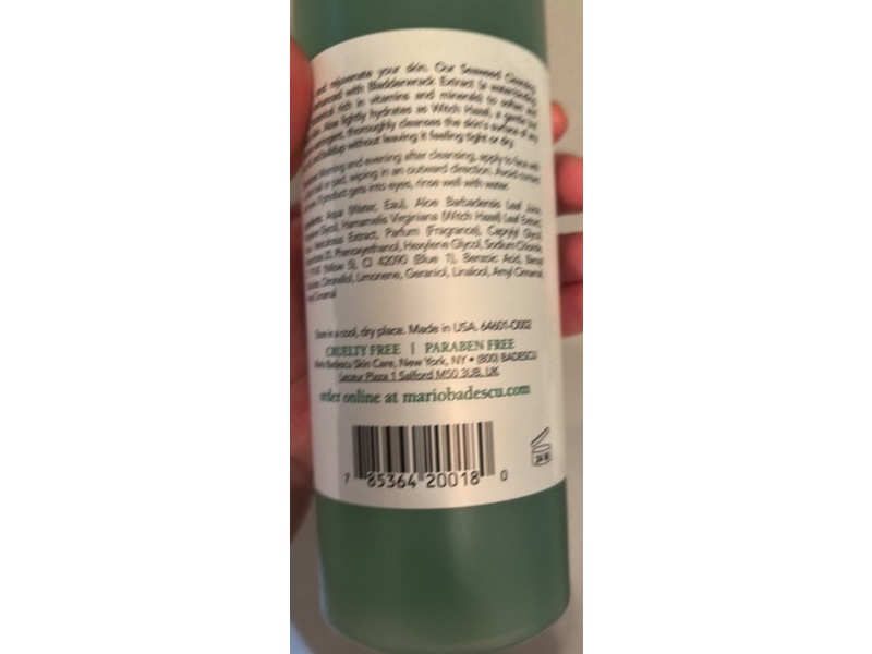 Mario Badescu Seaweed Cleansing Lotion, 16 fl oz/472 mL