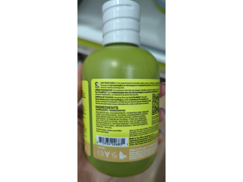 Deva Curl Buildup Buster Gentle Clarifying Cleanser, Green Oasis, 8 fl oz/236 mL