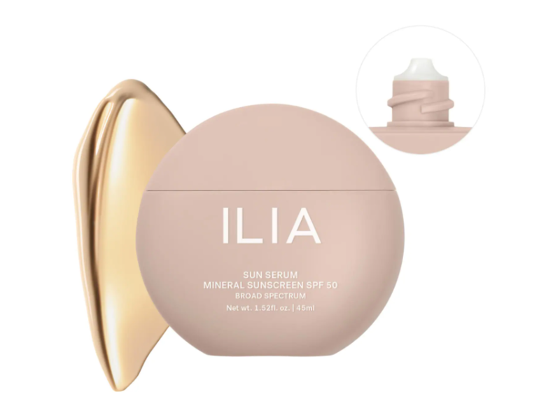 Ilia Sun Serum Mineral Sunscreen, SPF 50, Light-Medium, 1.52 fl oz/45 mL