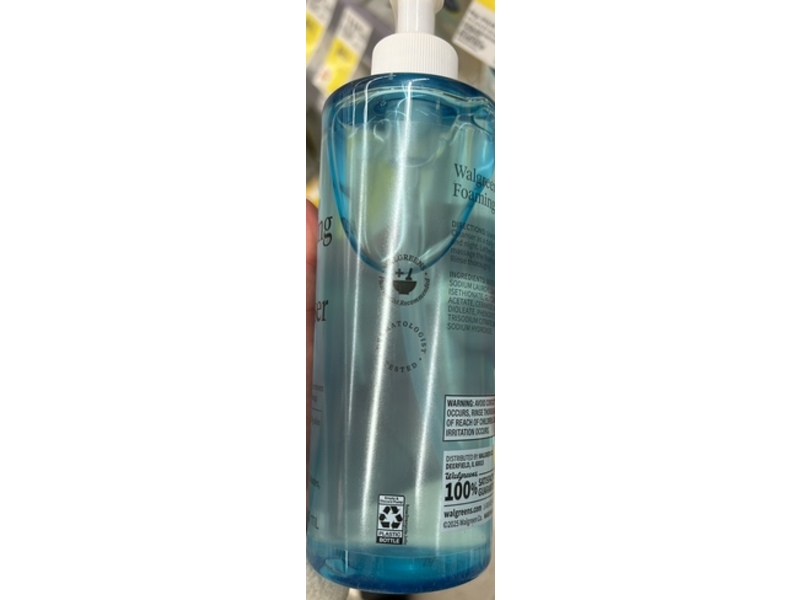 Walgreens Foaming Facial Cleanser, 13.5 fl oz/400 mL