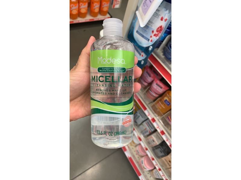 modesa micellar cleansing water