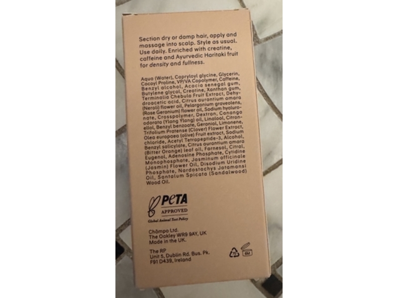 Champo Pitta Growth Serum, 1.69 fl oz/50 mL