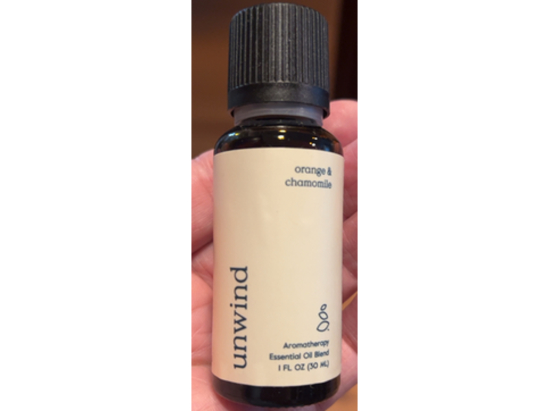 Grove Collaborative Unwind Aromtharopy Essential Oil, Orange & Chamoile, 1 fl oz/30 mL