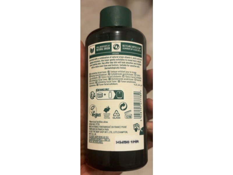 The Body Shop Glow Revealing Tonic, Vitamin C, 5 fl oz/150 mL