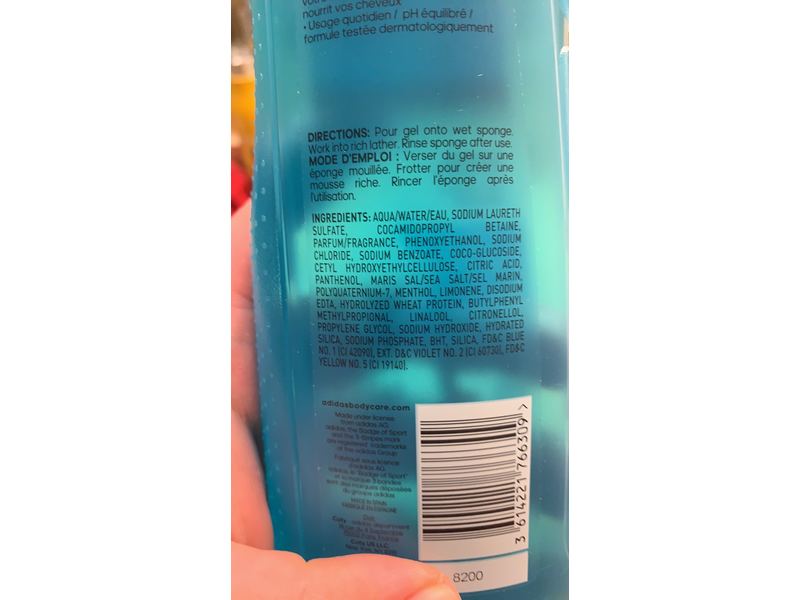 Adidas Ice Dive 3 in 1, 16 fl oz/473 mL