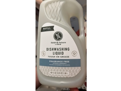 H-E-B Fieled & Future Dishwashing Liquid, 90 fl oz/2.66 L