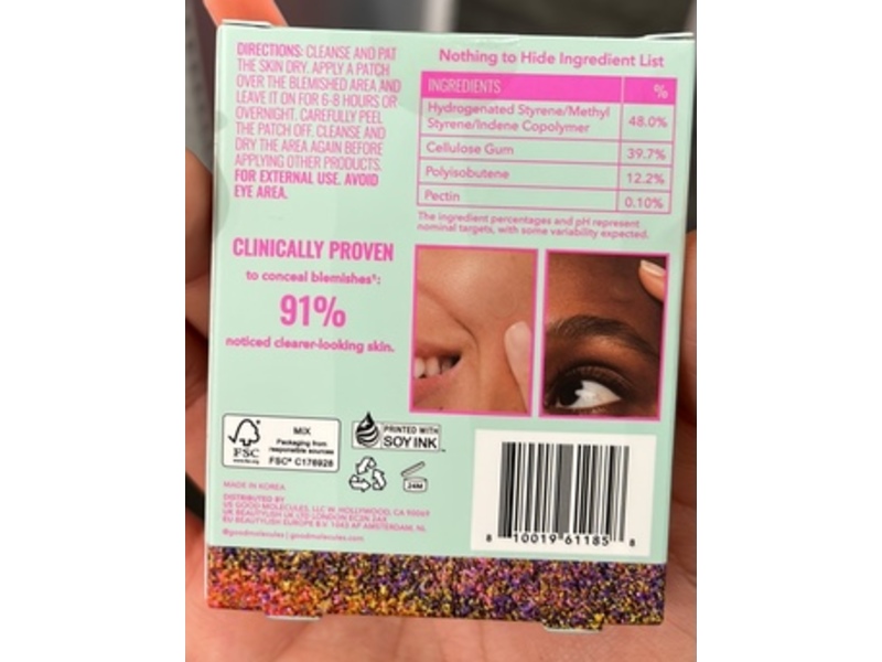 Good Molecules Pimple Patches, 30 Count