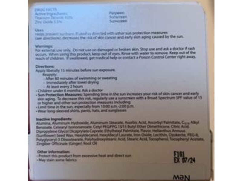 Tizo Tinted Lip Protection, SPF 45, 0.14 oz/4.5 g