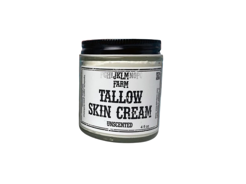 JKLM Farm Tallow Skin Cream, 4 fl oz