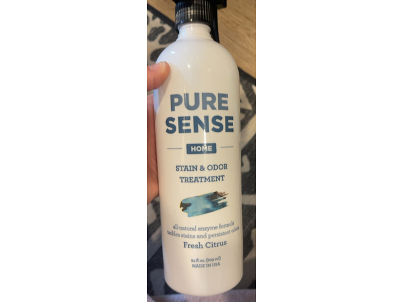 Pure Sense Home Stain & Odor Treatment, Fresh Citrus, 24 fl oz/709 mL