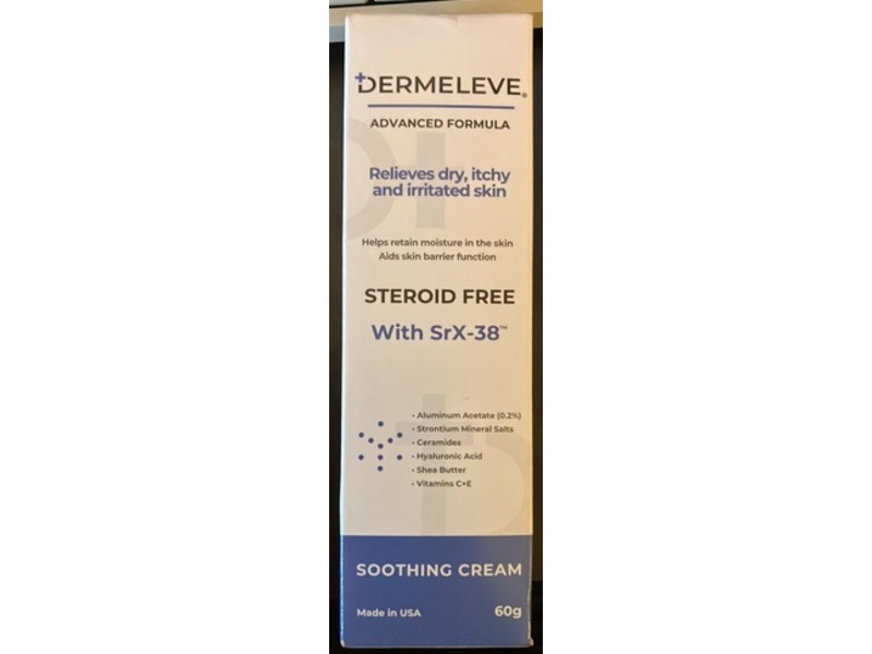 Dermeleve Soothing Cream, SrX-38, 60 g