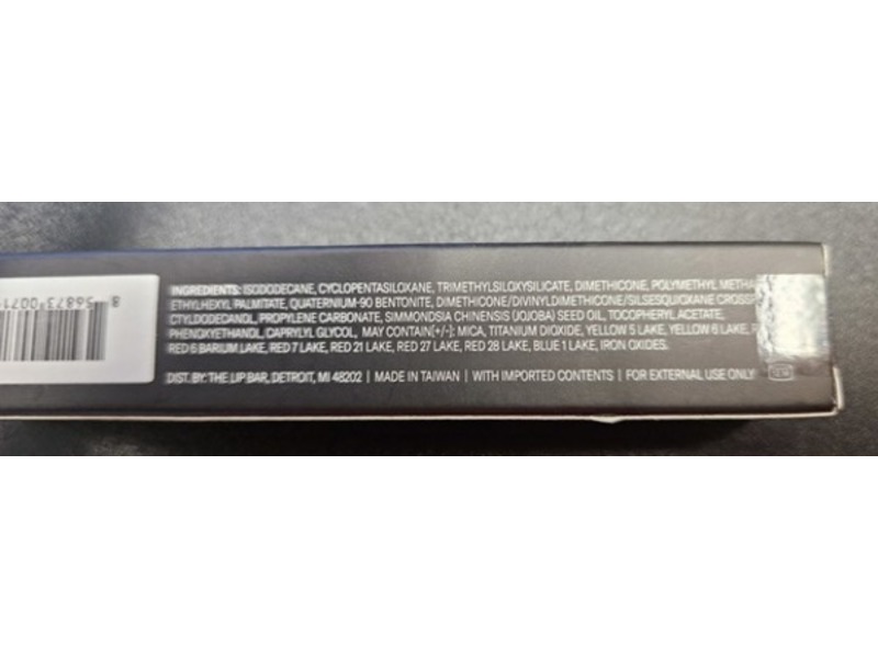 The Lip Bar Matte Liquid Lipstick, Curl Friend, 0.24 fl oz/7 mL