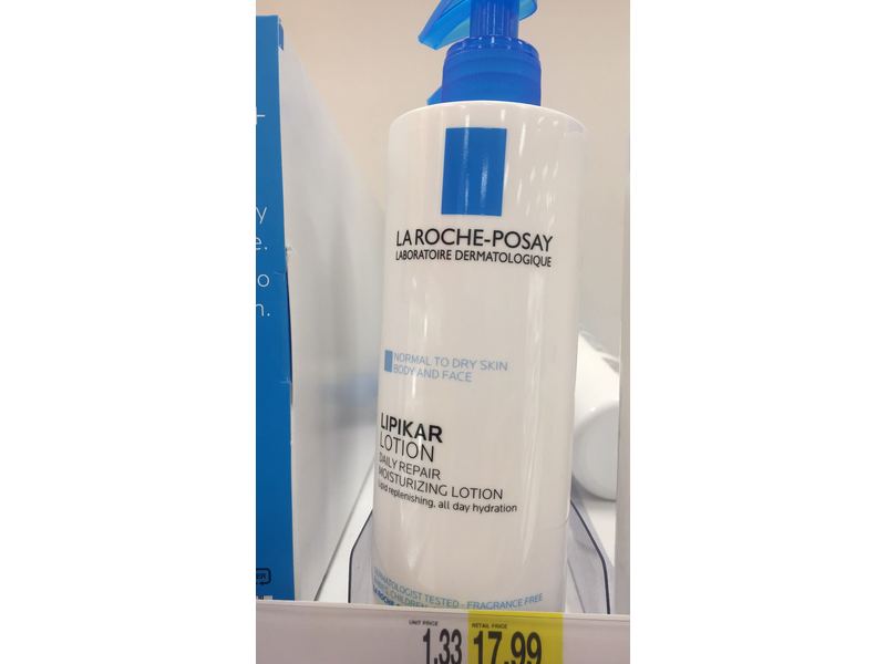 La Roche-Posay Lipikar Daily Repair Moisturizing Lotion, 13.52 fl oz