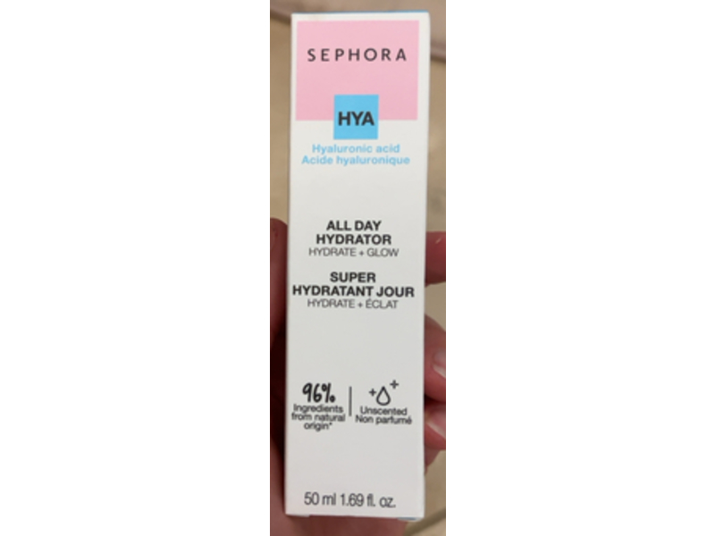 Sephora Collection All Day Hydrator Hydrate + Glow, Hyaluronic Acid, 1.69 fl oz/50 mL