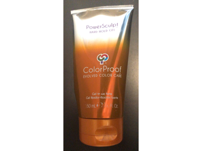 Color Proof Power Sculpt Hard Hold Gel, 5.1 fl oz/50 mL