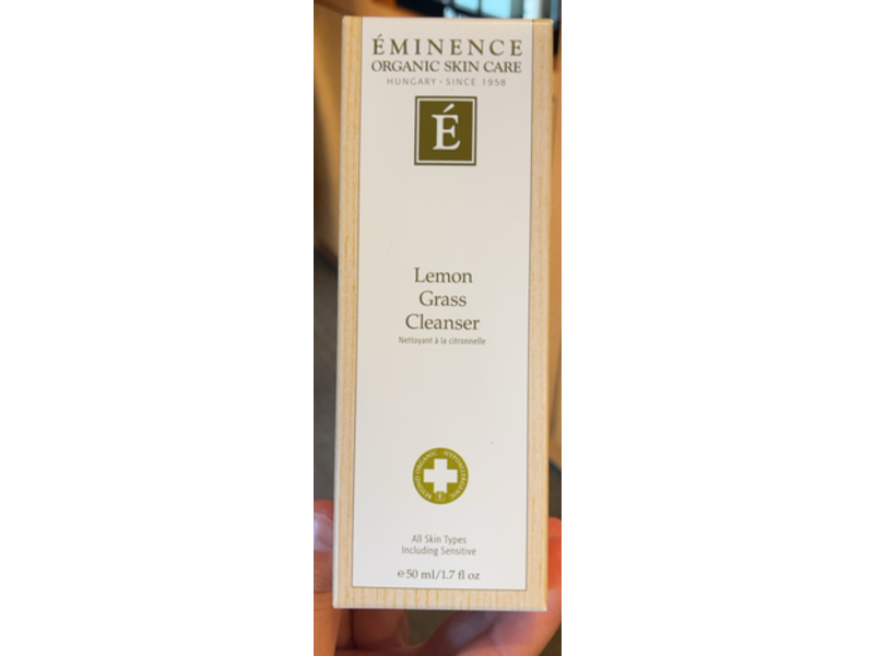 Eminence Organic Skin Care Lemon Grass Cleanser, 1.7 fl oz/50 mL