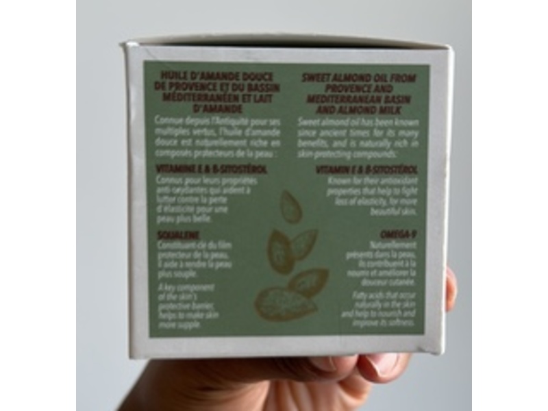 L’Occitane en Provence Amande Milk Concentrate Cream with Almond Oil, 3.4 oz/100 mL