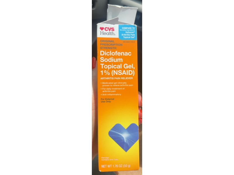 CVS Health Arthritis Pain Reliever, 1.76 oz/50 g