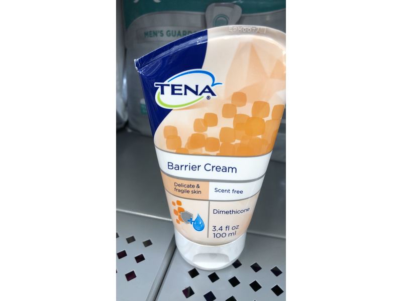 Tena Barrier Cream, Scent Free, 3.4 fl oz/100 mL