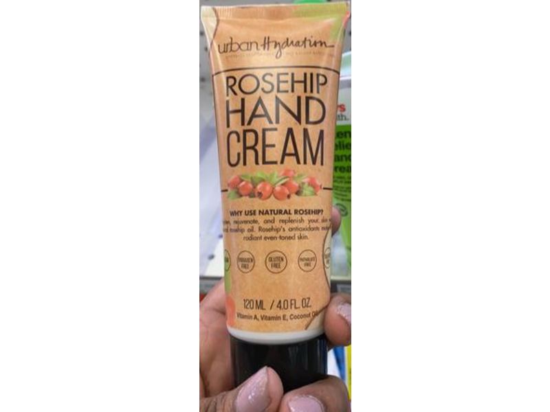 Urban Hydration Rosehip Hand Cream, 4.0 fl oz/120 mL