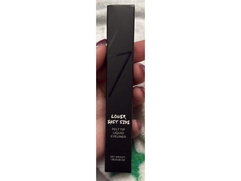 Les Beauty Lower East Side Liquid Eye Liner, Black, 0.08 oz/1.8 g