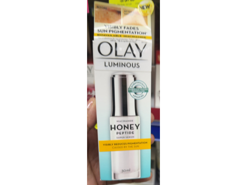 Olay Luminous Super Serum, Niacinamide Honey Peptide, 30 mL