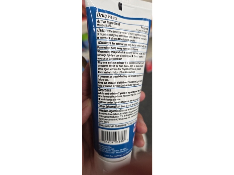 Stopain Extra Strength Pain Relieving Gel, 3 fl oz/88 mL