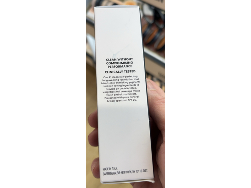 bareMinerals Barepro Matte Liquid Foundation, Fair 05 Cool, 1 fl oz/30 mL