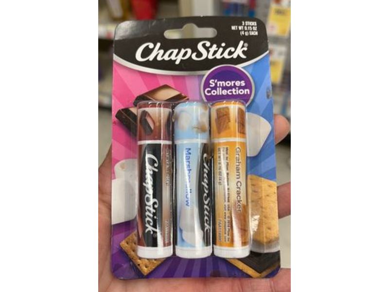 Chapstick S'Mores Collection Lip Balm, 0.15 oz, 3 Count