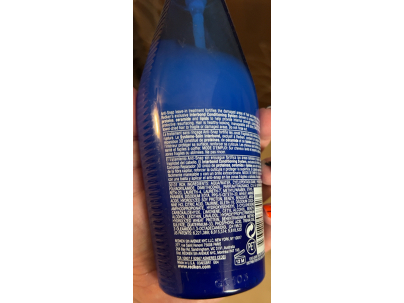 Redken Extreme Anti-Snap Leave-In Treatment, 8.5 fl oz/250 mL