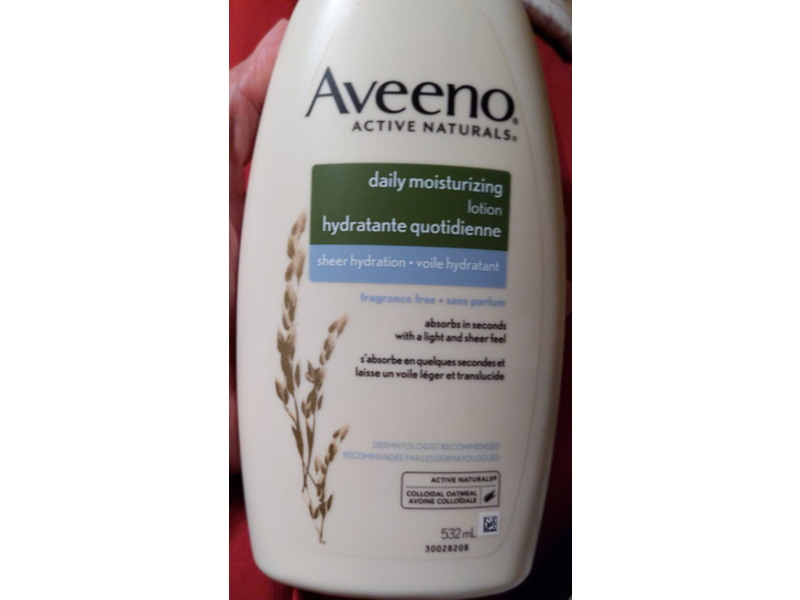 Aveeno Lotions Daily Moisturizing Lotion ,Sheer Hydration, 532ml