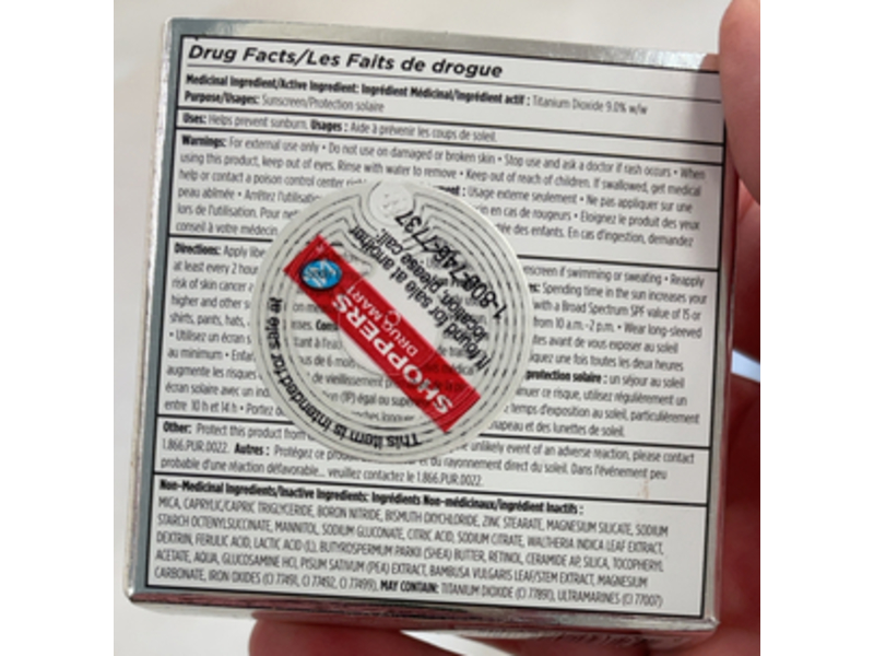 Pur 4-In-1 Pressed Mineral Makeup, Ln2 Fair Ivory, SPF 15, 0.28 oz/8 g