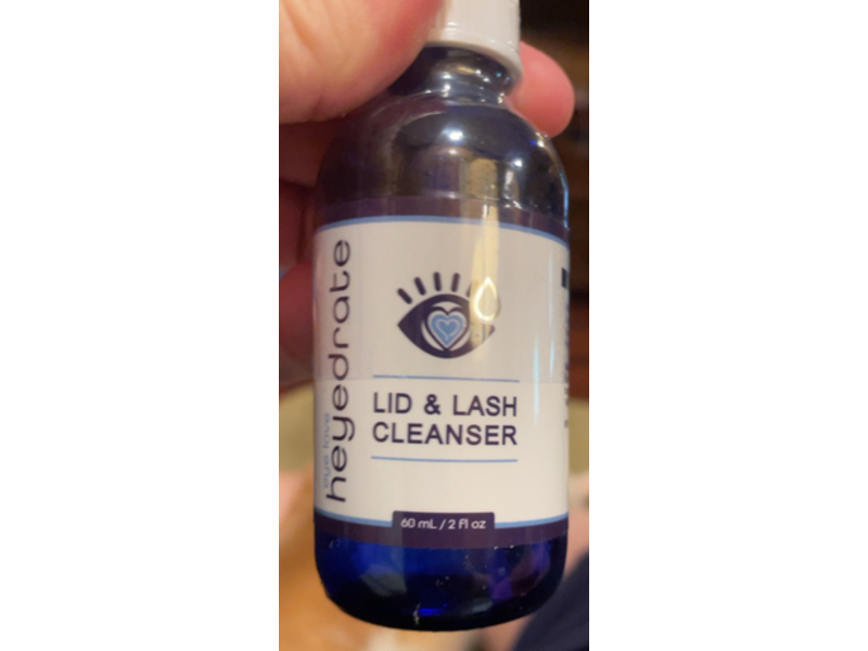 Eye Love Heyedrate Lid And Lash Cleanser, 2 fl oz/60 mL