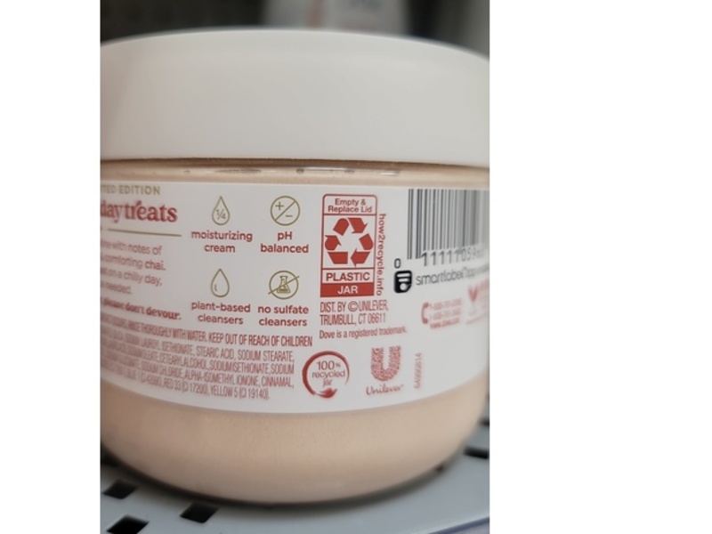 Dove Limited Edition Body Scrub, Spiced Chai Latte, 15 oz/425 g