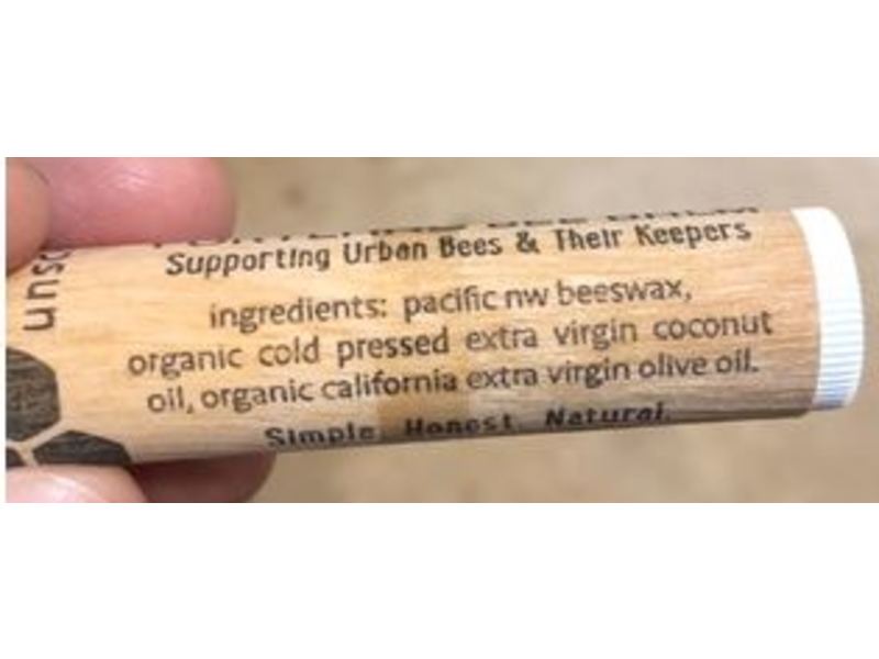 Portland Bee Balm Lip Balm, Unscented