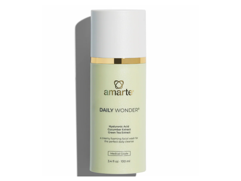 Amarte Daily Wonder Foaming Facial Wash, 3.4 fl oz/100 mL