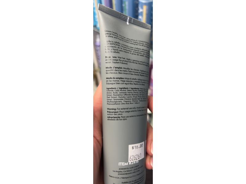 Johnny B. Conditional Conditioner, 6.7 fl oz/200 mL