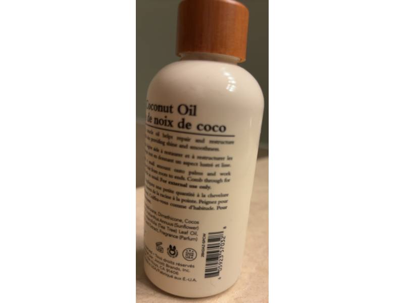 Oliology Nutrient-Rich Hair Oil, Coconut Oil, 4 fl oz/118 mL