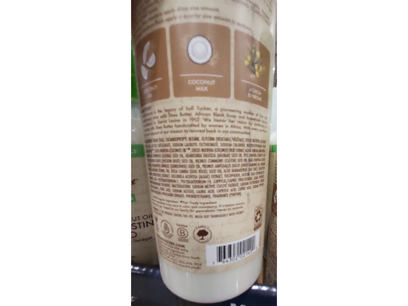 SheaMoisture Natural Infusion Moisture Boosting Shampoo, Coconut Milk & Acacia Senegal, 34 fl oz/1 L