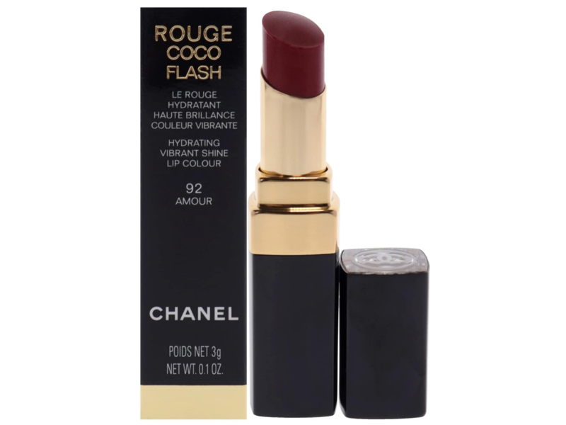 Chanel Rough Coco Flash Hydrating Vibrant Shine Lip Colour, 92 Amour, 0.1 oz/3 g