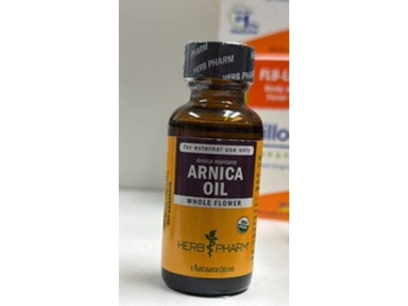 Herb Pharm Organic Arnica Oil,1 fl oz/30 mL