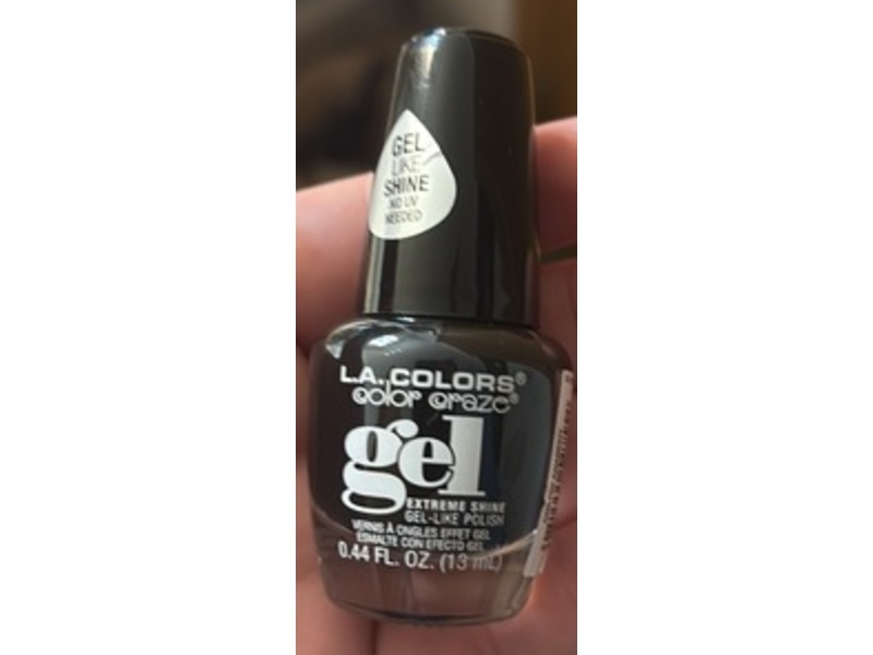 L.A. Colors Color Craze Extreme Shine Gel-Like Polish, CNP755 Anarchy, 0.44 fl oz/13 mL