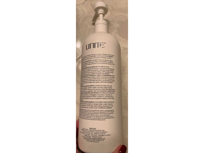 Unite Hair Boosta Daily Volume Shampoo, 33.8 fl oz