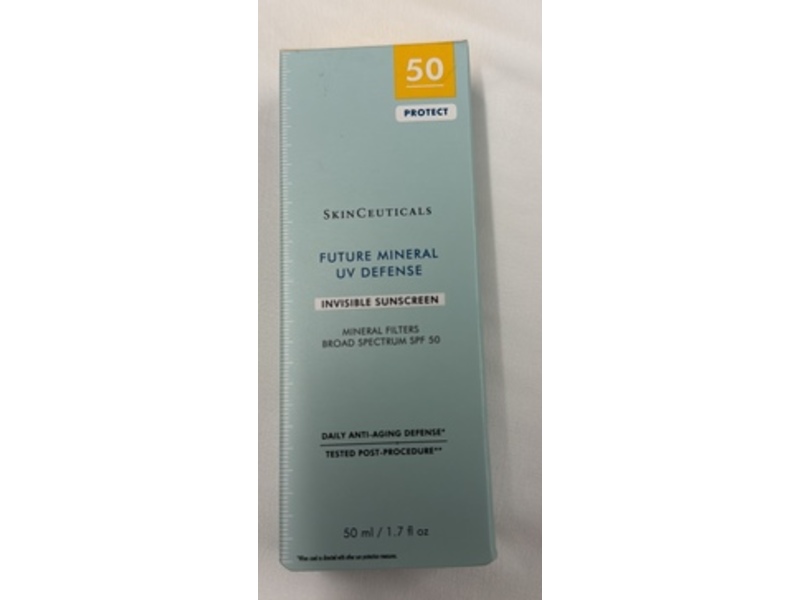 Skinceuticals Future Mineral UV Defense Sunscreen, SPF 50, 1.7 fl oz /50 mL