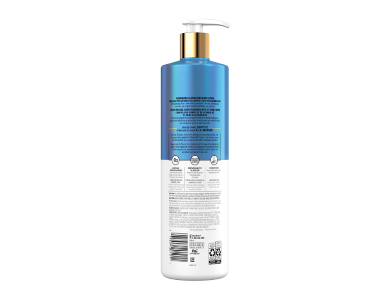 Olay Nourishing & Hydrating Body Lotion, Hyaluronic Acid, 17 fl oz/502 mL