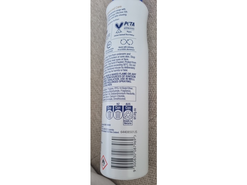 Dove Advanced Care Triple Moisturising Technology Anti Perspirant, 250 mL