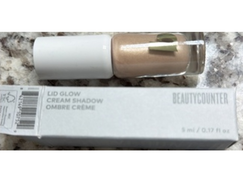 Beautycounter Lid Glow Cream Shadow, Gleam, 0.17 fl oz/5 mL