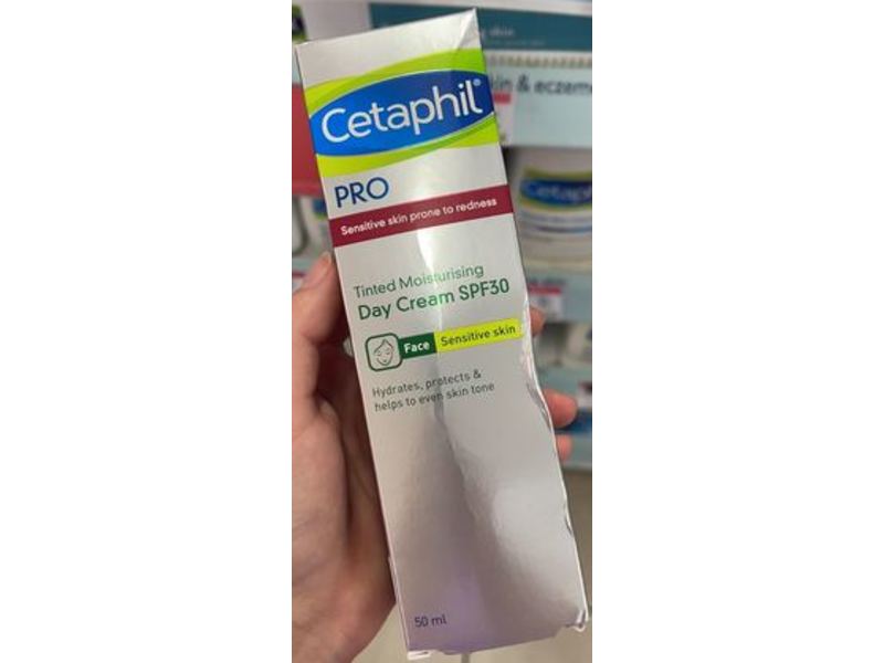 Cetaphil Pro TInted Moisturising Day Cream, SPF 30, Sensitive Skin, 50 mL
